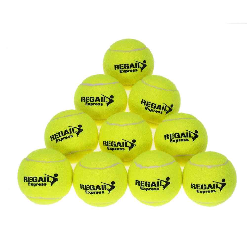 10 db teniszlabda gumi edző teniszlabda gyerekeknek női tenisz nagy rugalmasságú edzés gyakorlat gyakorlat teniszlabda