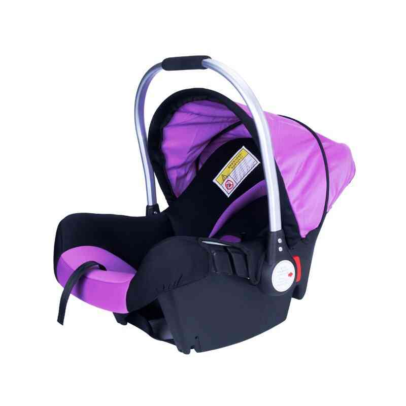 Kojenecká kojenecká bezpečnostní autosedačka ve stylu košíku, přenosná dětská autosedačka, dětská venkovní kolébka