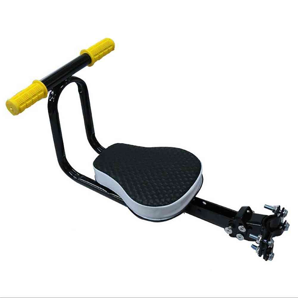 Odnímateľný kovový bezpečnostný predný sedák pre detský bicykel, vonkajší bicykel s ochranou, vysúvateľný nosič