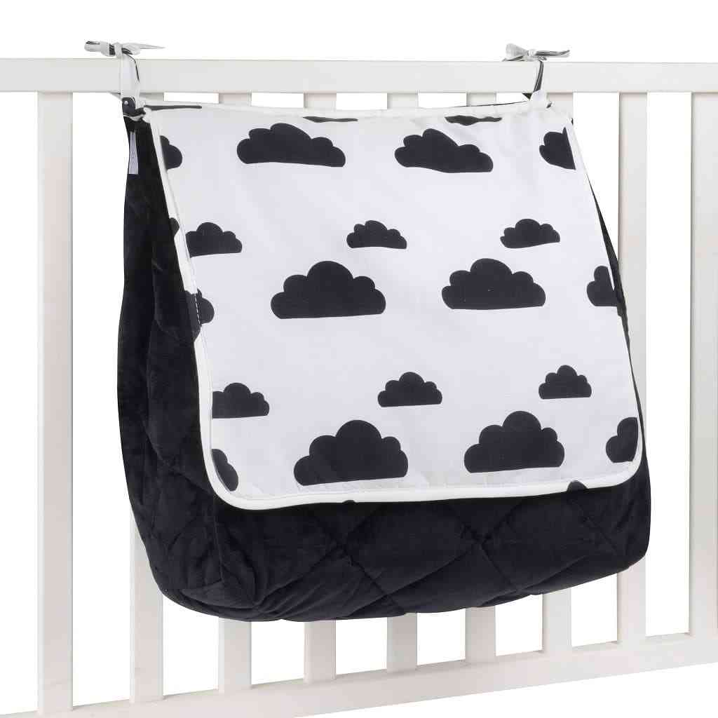 Cloud Printed,  Hanging Diaper Bag