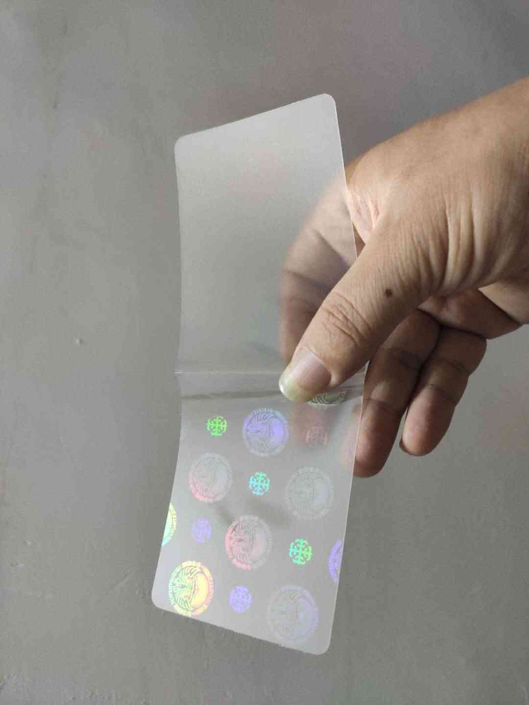 Holographic Heat Seal- Laminating Film Pouches