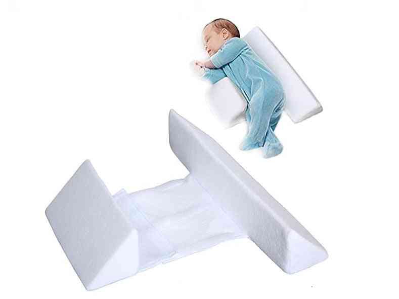 Newborn Baby Shaping Styling Pillow, Anti-rollover Side Sleeping,  Triangle Infant Positioning