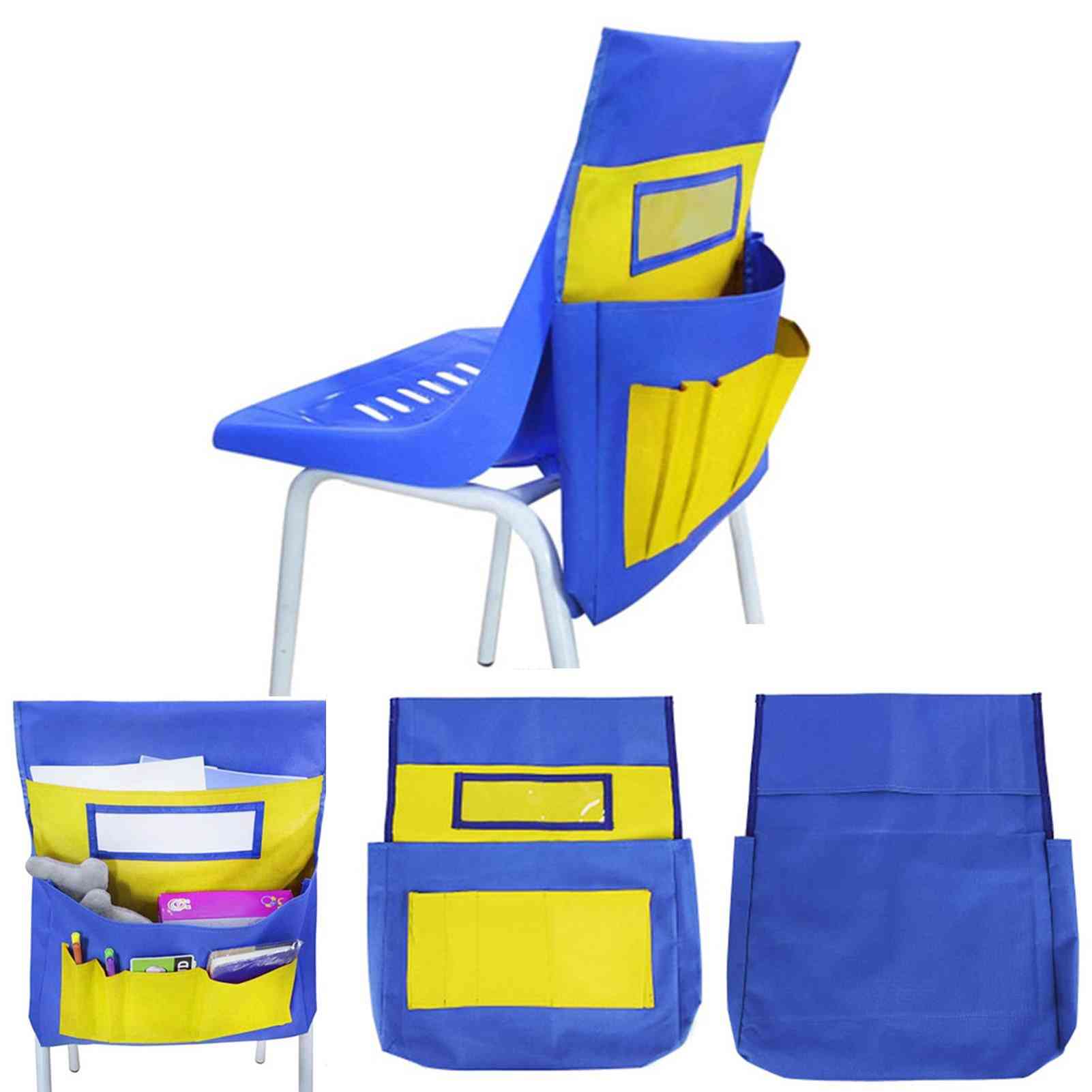School Stationery- Organizer Pocket Collection, Chair Back Storage Bag