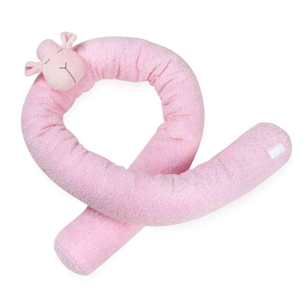 Pink Sheep Snake Pillow