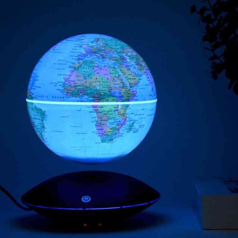 Printing Terrestrial Levitation Moon Lamp Globe With Illumination Rotating Wireless Led