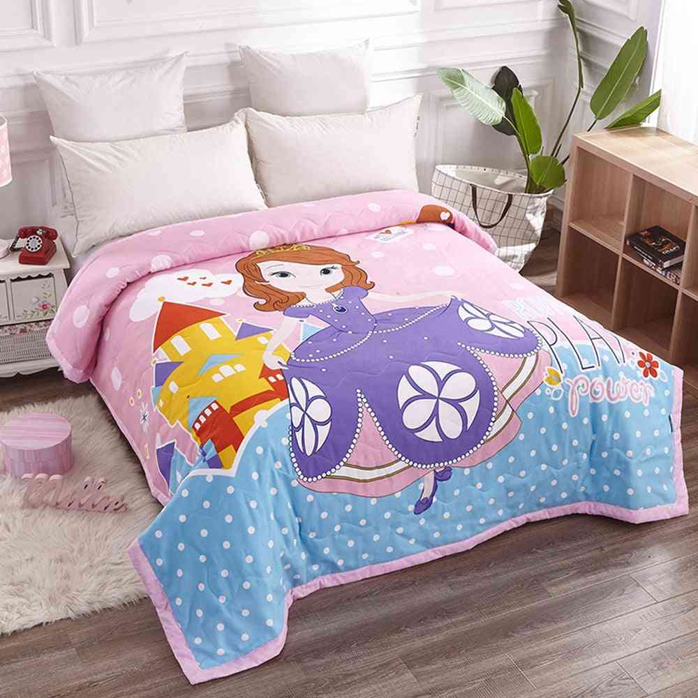 Dětská bavlněná deka dětská deka, kreslená deka na spaní