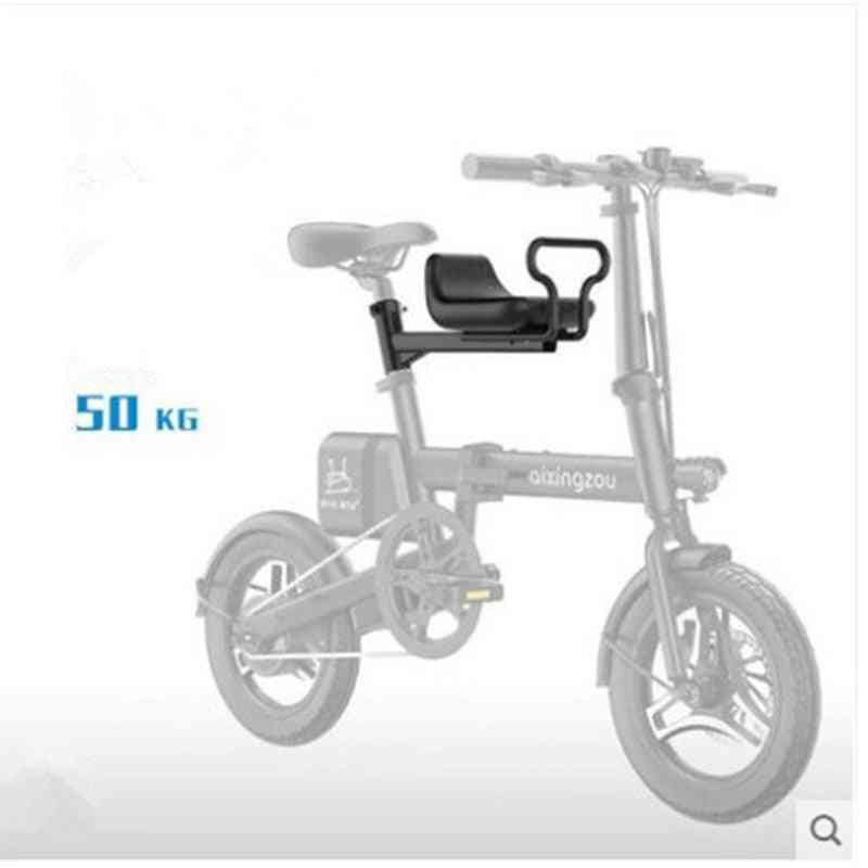 Child Front Bicycle, Battery Car Removable, Baby Safety Seat