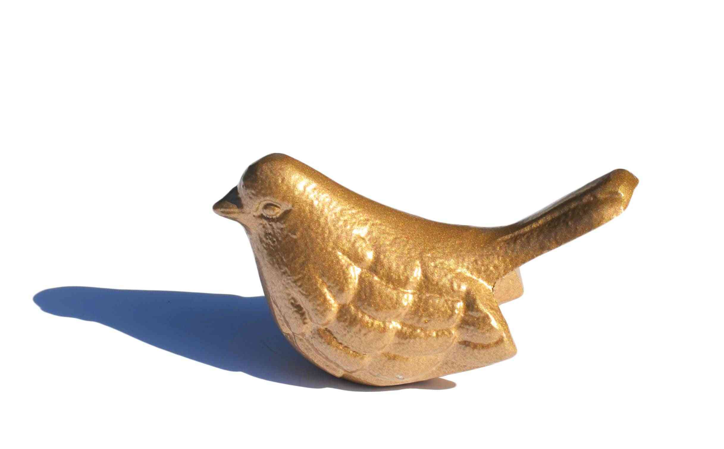 Vibhsa Bird Figurines- Symbols Of Health & Happiness (gold)