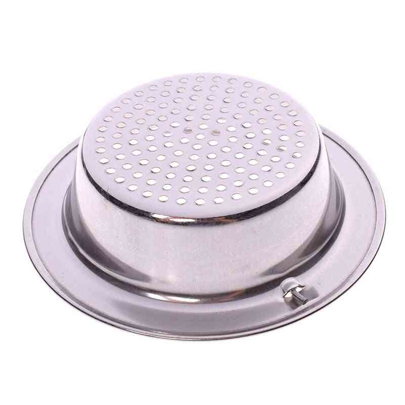 Stainless Steel Sink Strainer Sewer Filter Basket, Anti-blocking Cleaning Accessories