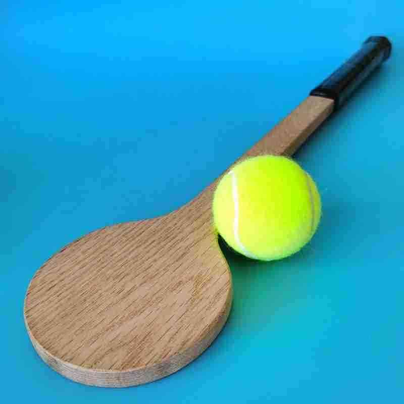 Tennis Pointer Wooden,  Spoon Raccket
