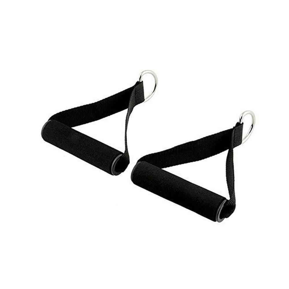 Resistance Band, Handle Rope Bar Attachment, Handlebar, Station Fitness, Exercise Gym Training Accessories
