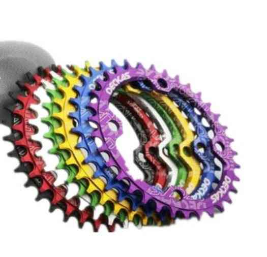 Round Narrow Wide- Chainring Bike & Bicycle Crankset, Tooth Plate