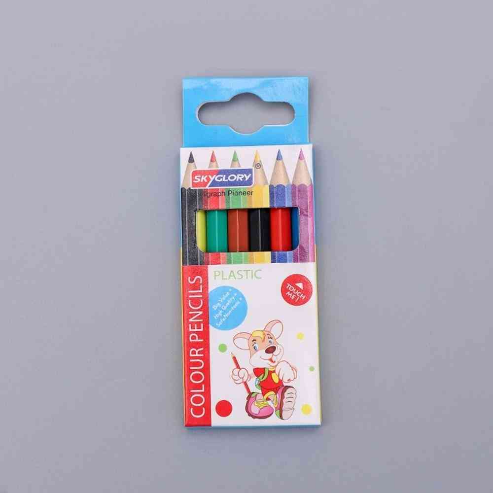 Sada barevných tužek pro děti dřevěná barevná tužka