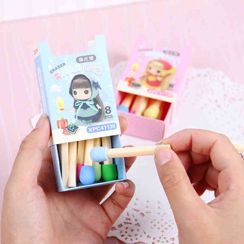 Cute Kawaii Matches Eraser