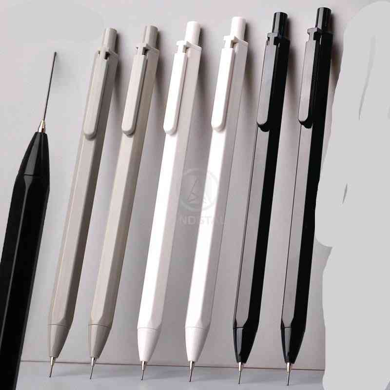 Preprosti šesterokotni mehanski svinčnik, avtomatski svinčniki, pisalni pripomočki za šolske pisarniške potrebščine