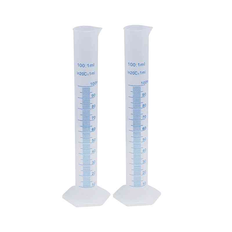 Measuring Cup Plastic Cylinder Laboratory Tool