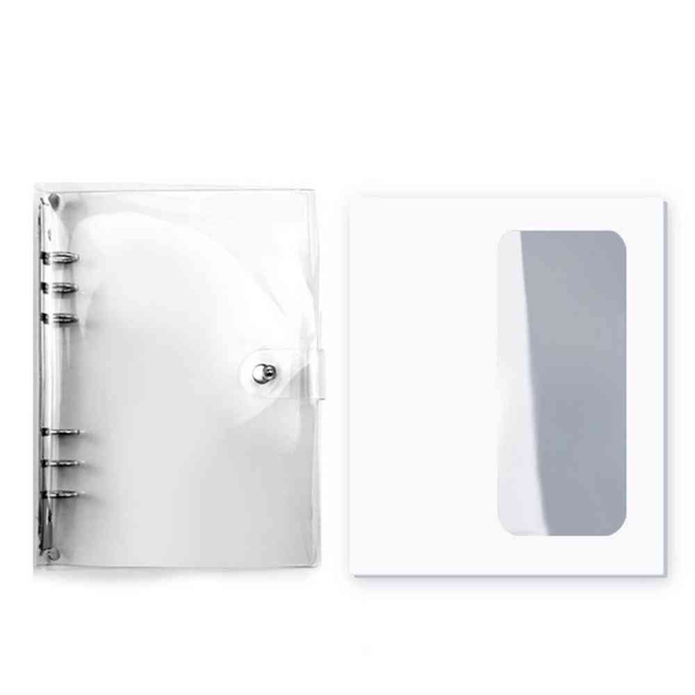 Soft Pvc Binder Loose Leaf Notebook Cover Folder Protector