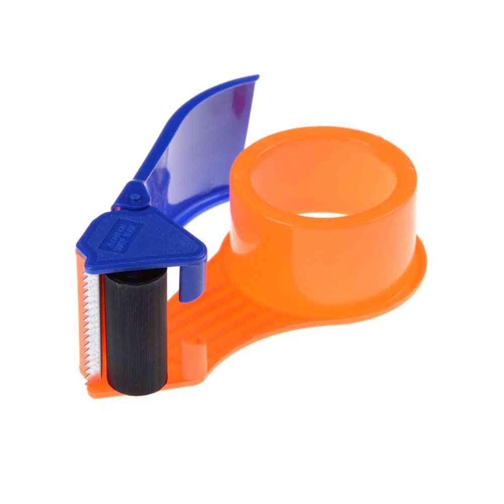 Plastic Roller Tape, Cutter Dispenser For Sealing, Packaging, Parcel
