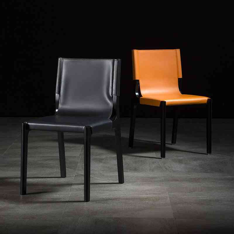 Backrest Furniture Modern Dining Chairs