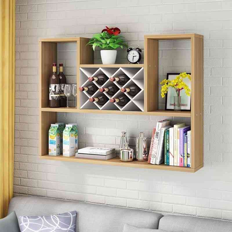 Salon Meble Hotel Commercial Shelf Bar Furniture Wine Cabinet