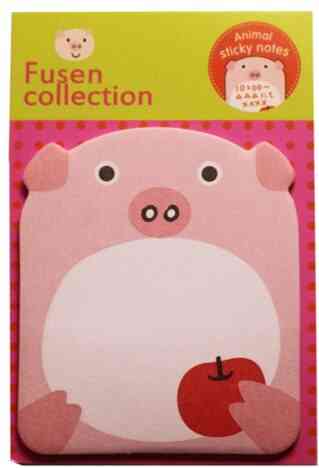 Lovely Cartoon Animals Style Memo Pad Sticky Note