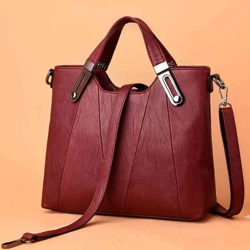 Nye kvinder skulder messenger taske, luksus læder håndtasker