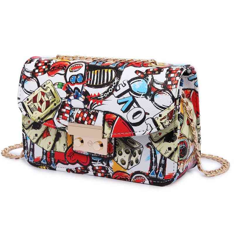 Dametasker, sommer graffiti designer håndtasker