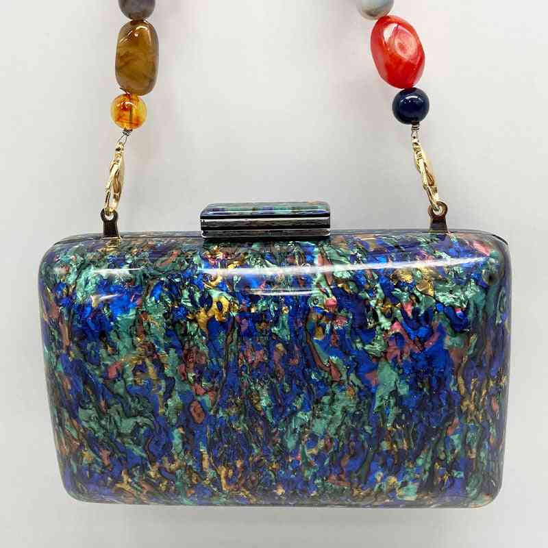 Colorful Acrylic, Clutches Evening Party Handbags
