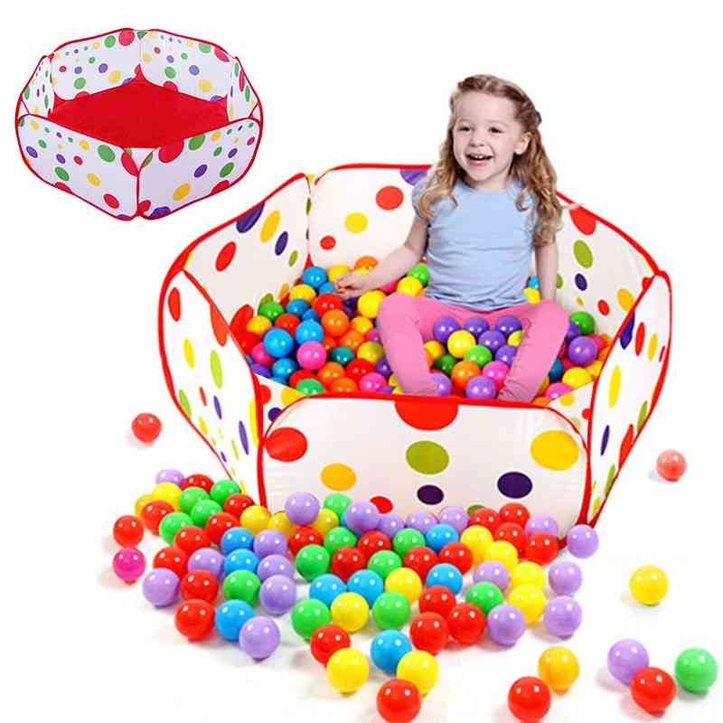 Foldable- Round Pool Ocean, Ball Pits Playpen Toy For