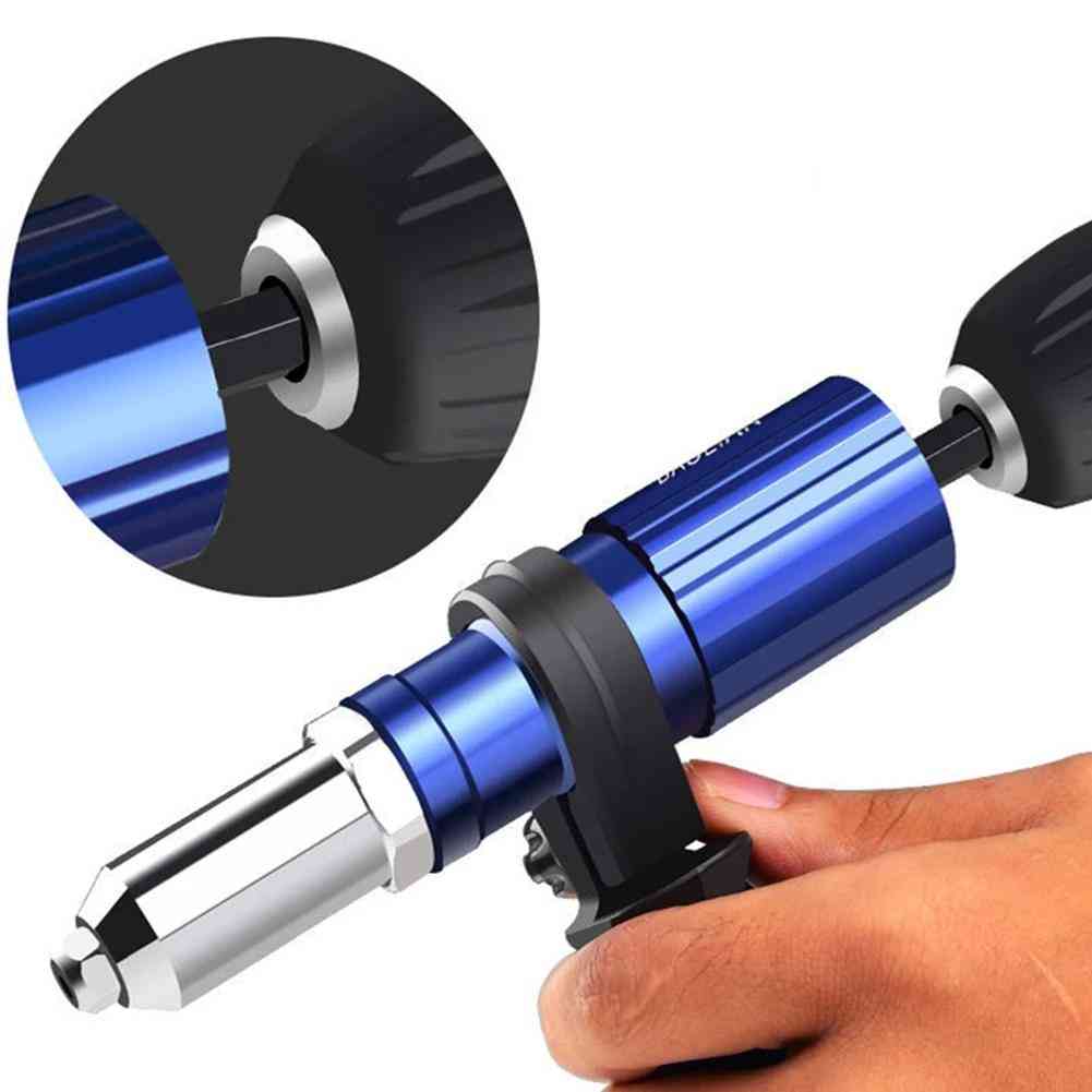 Riveting Drill Electric Adapter Insert Nut Tool