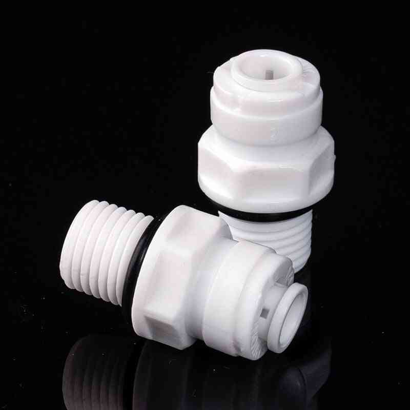 Tube Pe Pipe Fitting Straight Quick Connector