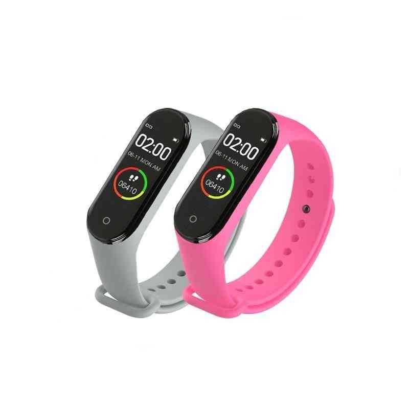 Heart Rate Monitoring Health Tracker Sports Bracelet Digital Watch Women