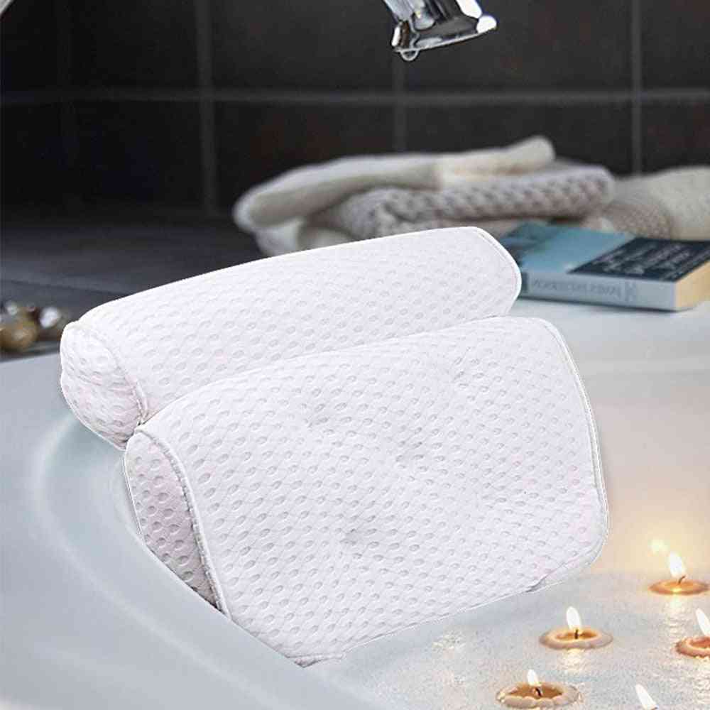 Bathroom Suction Cups, Neck And Back Bathtub, Head Rest Pillow