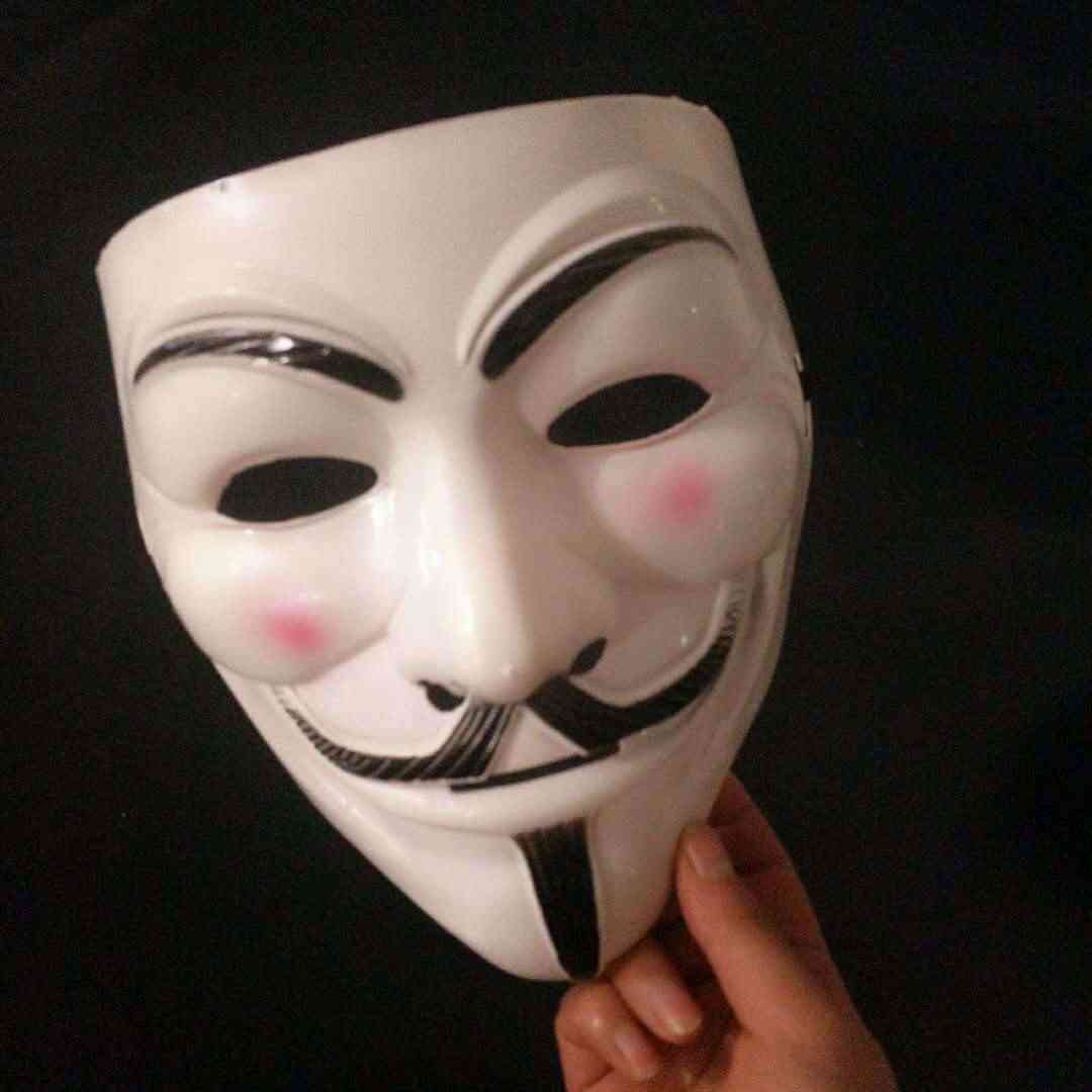 Halloween masker v for vendetta maske fyr fawkes anonym