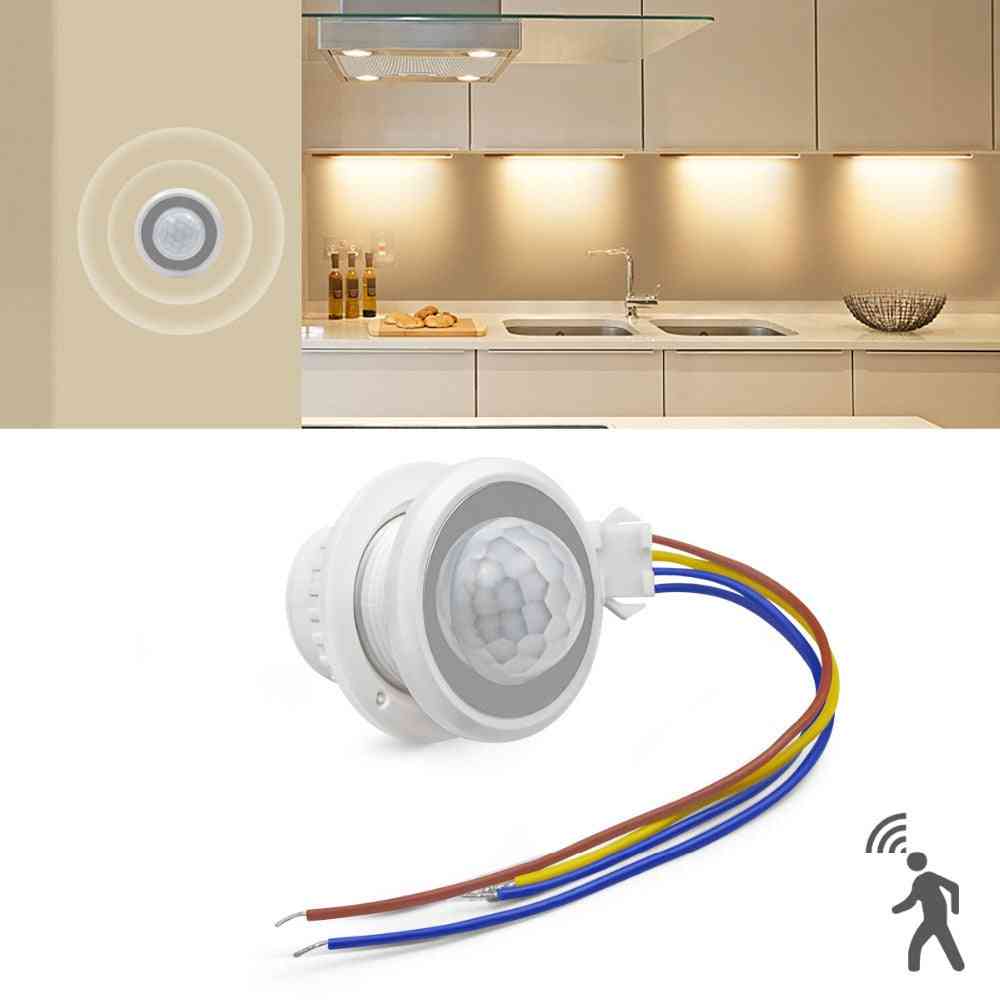 Smart Switch Pir Motion Sensor Detector Led Bulb Auto On/off Induction Module Adjustable Time Delay