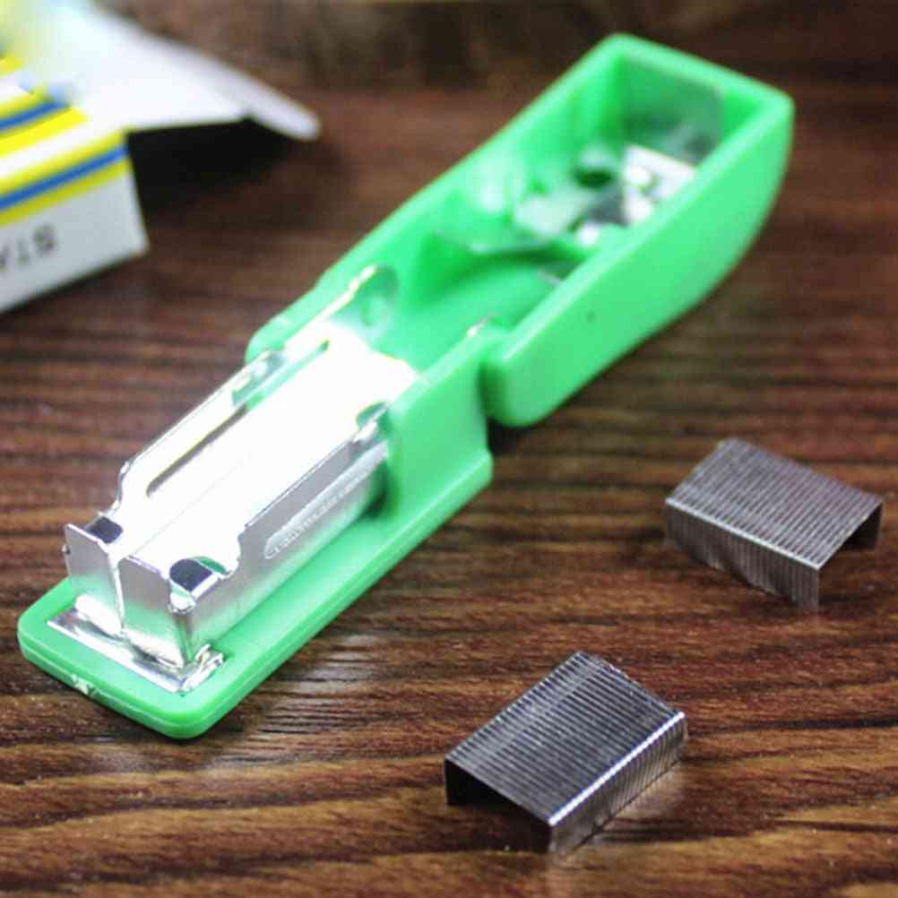 Mini- Plastic Binder, Stapler Set