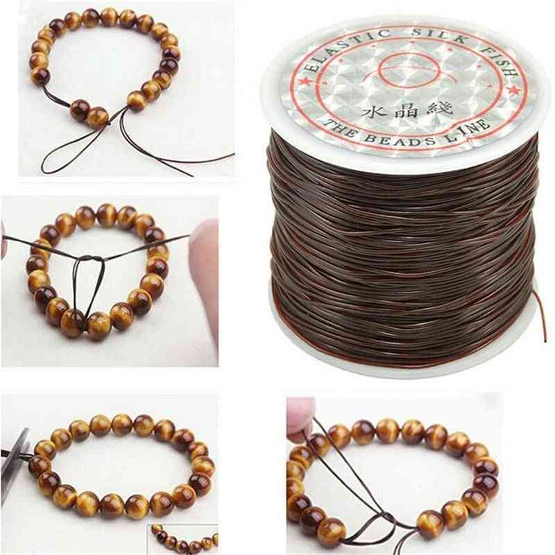 Strong Elastic Crystal Beading Cord Line