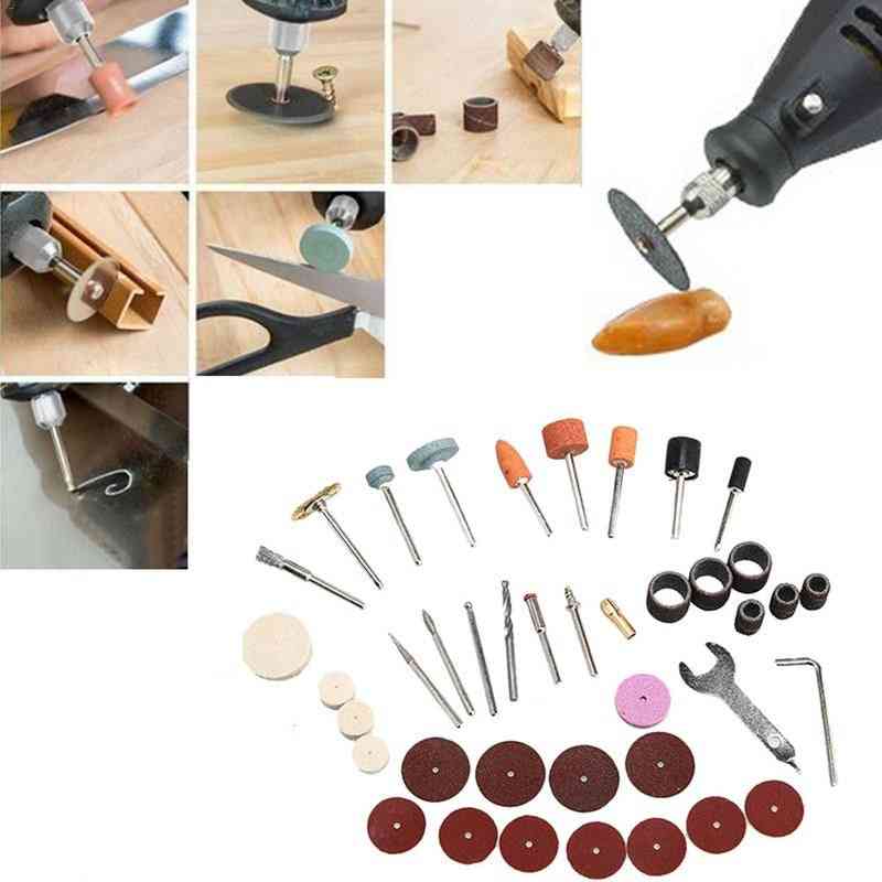Electric Rotary Tool Accessory Set Grinder Head For Dremel Sanding Grinding Polishing Cutting
