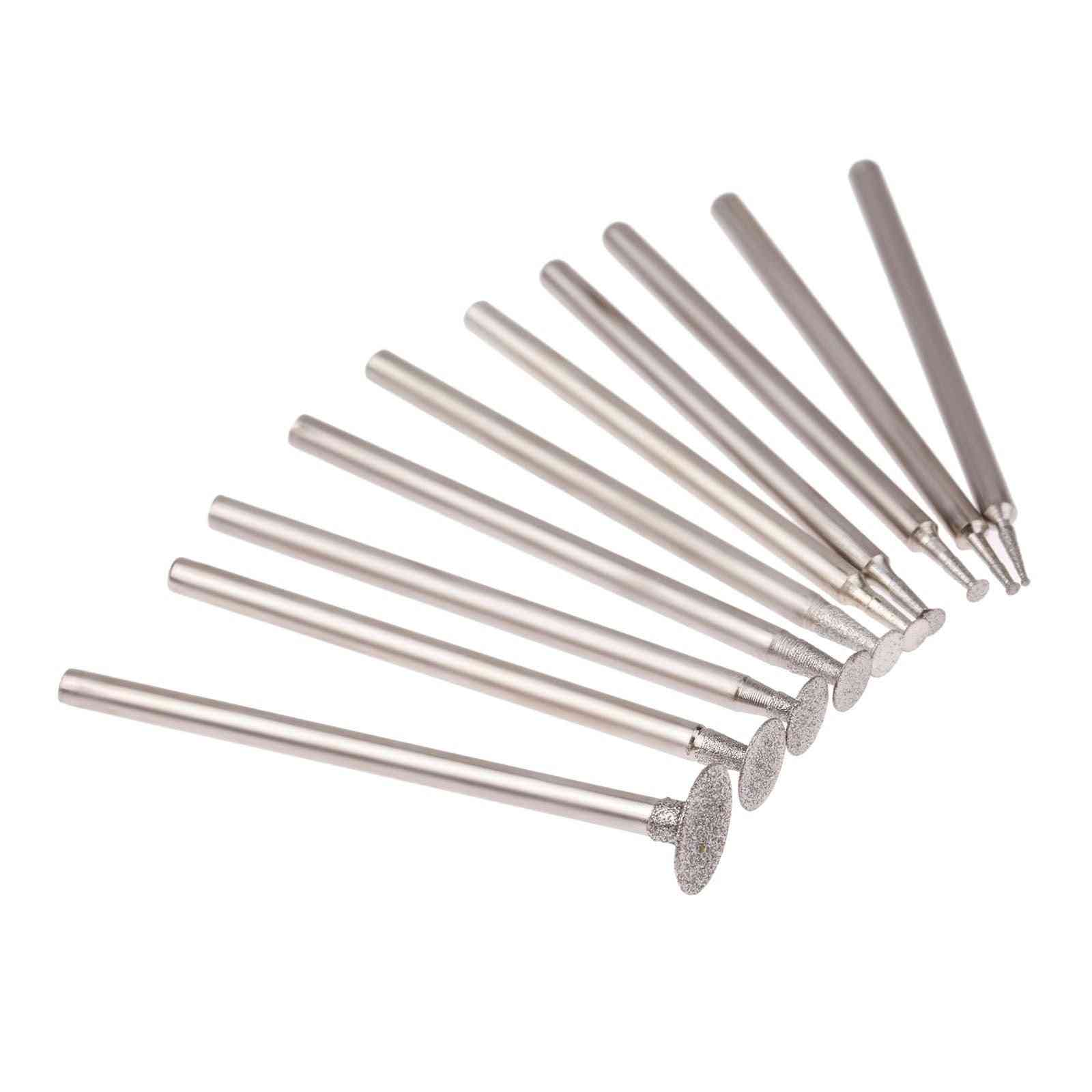 Shank Diamond Mounted Point, Grinding Head Engraving Tools