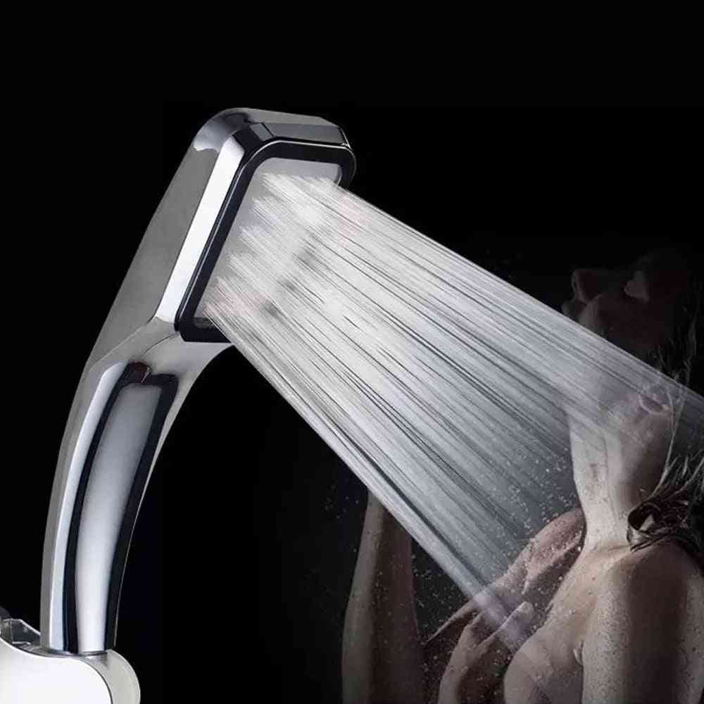 Soffione doccia a risparmio idrico ad alta pressione, ugello spray