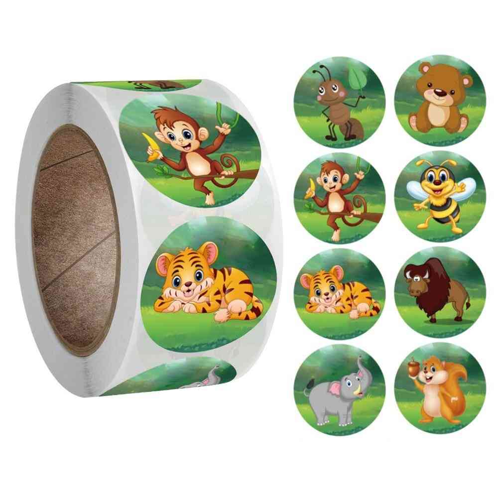 Adesivi per cartoni animati animali per bambini adesivo classico