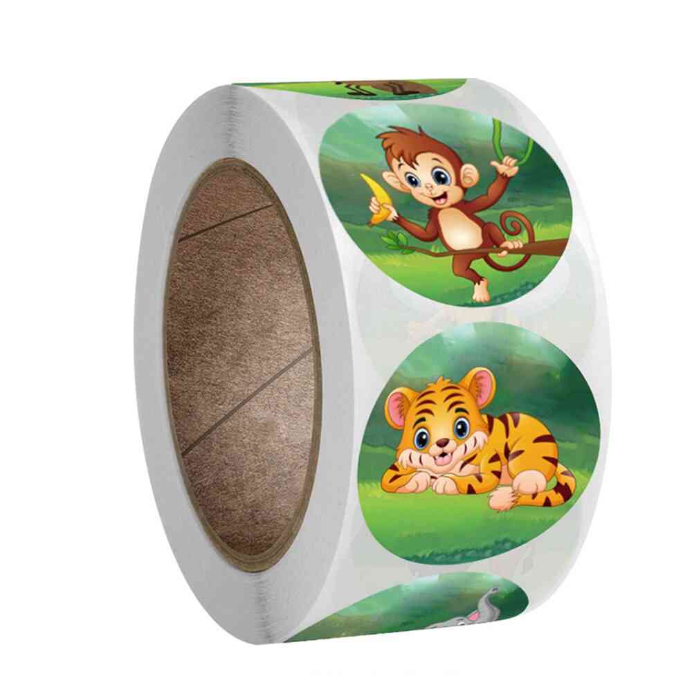 Adesivi per cartoni animati animali per bambini adesivo classico