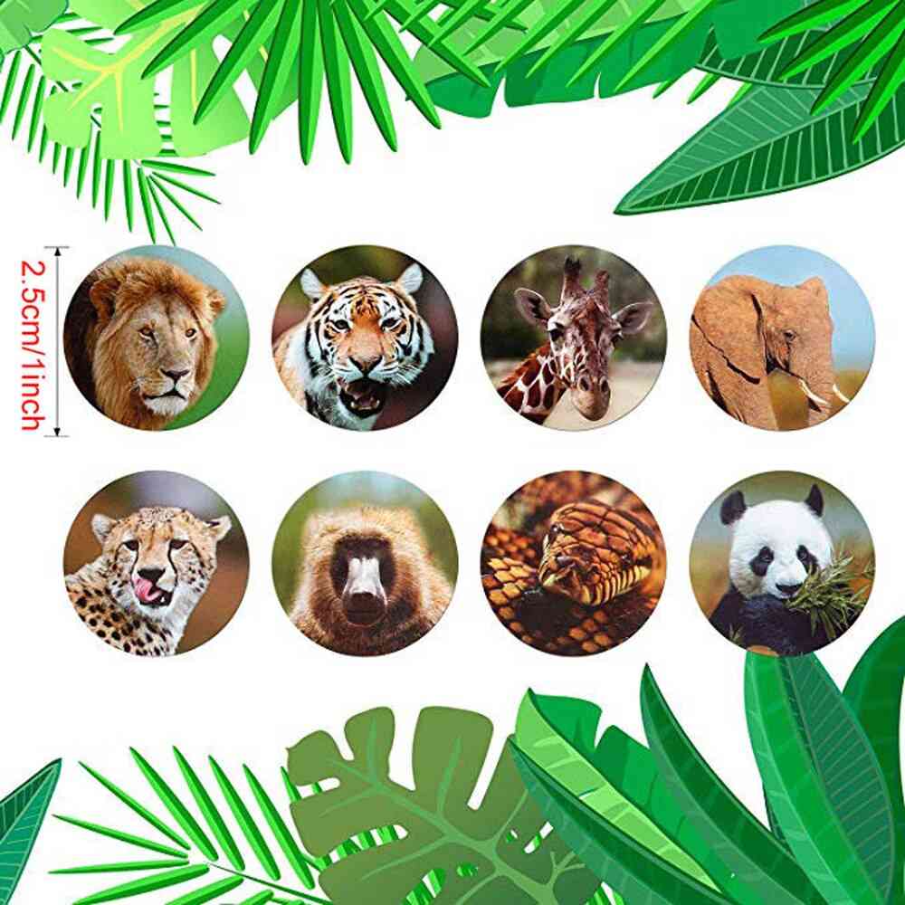 Animals Cartoon Stickers For Kids Classic Sticker