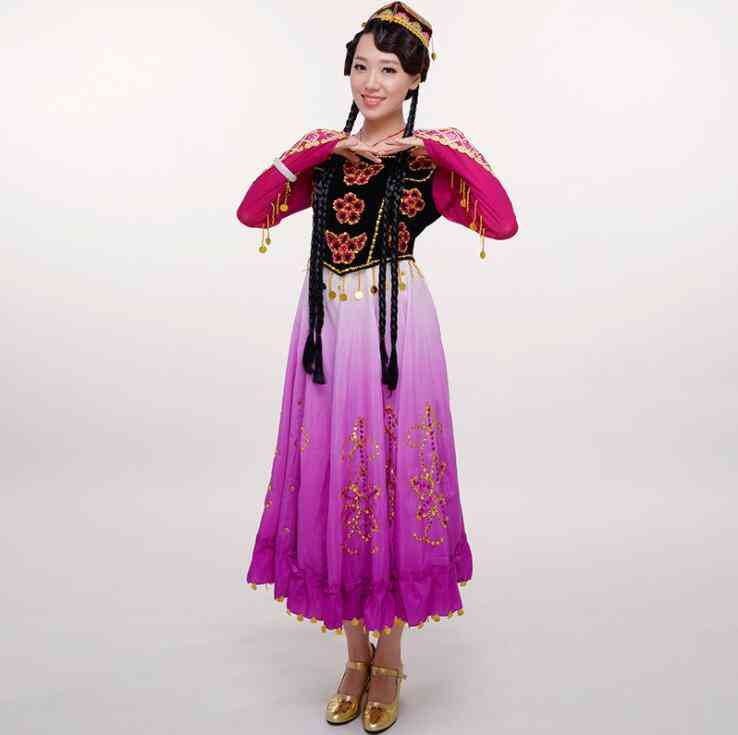 Uyghur Costume Square Dance