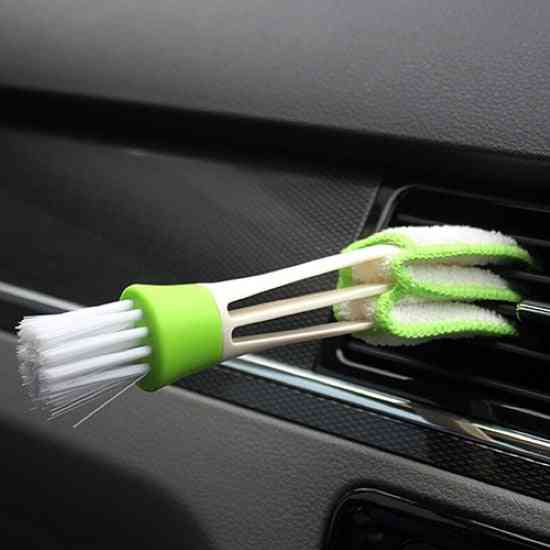 Car Air Conditioner- Vent Grille Cleaner, Blinds Duster Brush Accessories