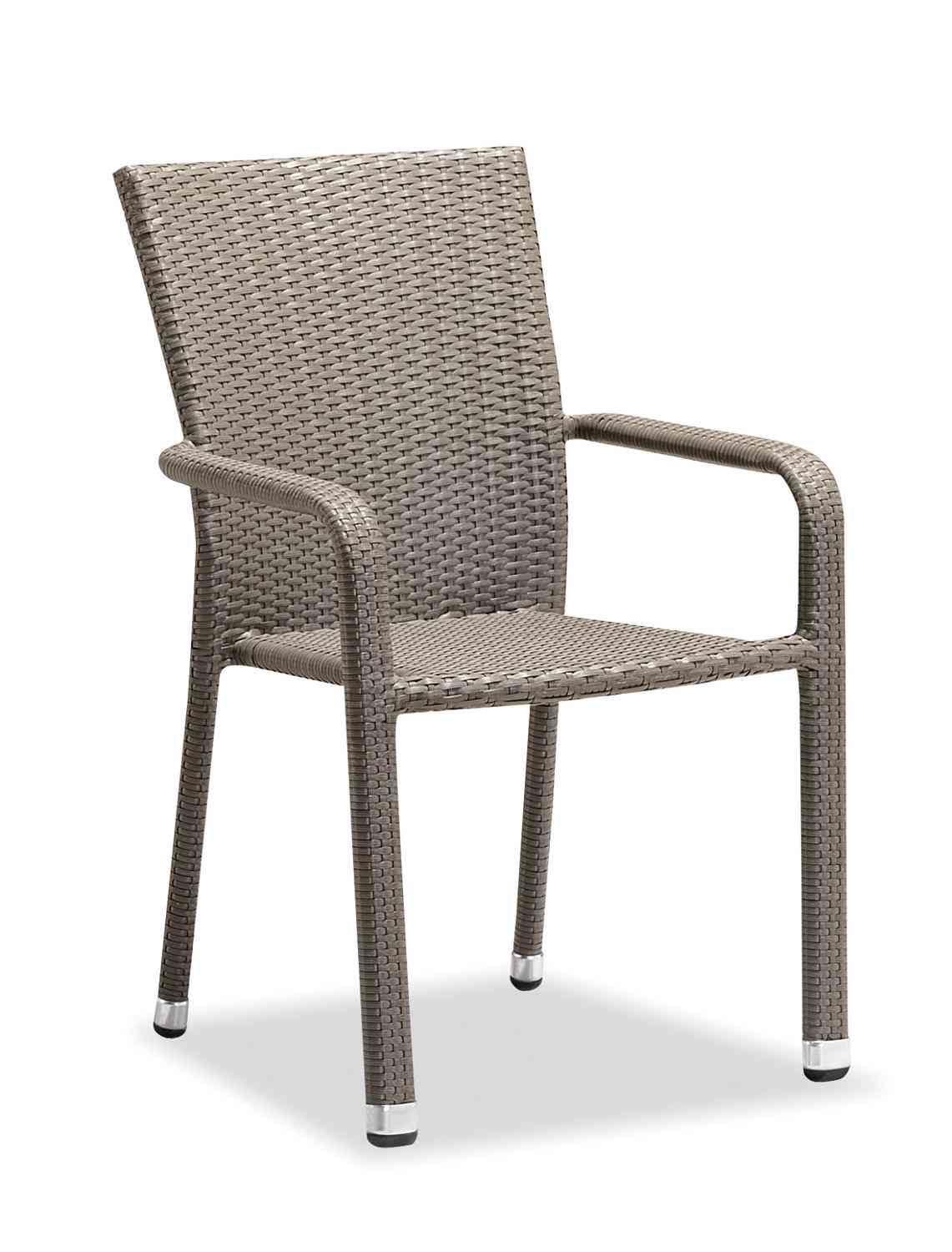 Outdoor Chairs With Armrest Rattan Wicker Garden Furniture