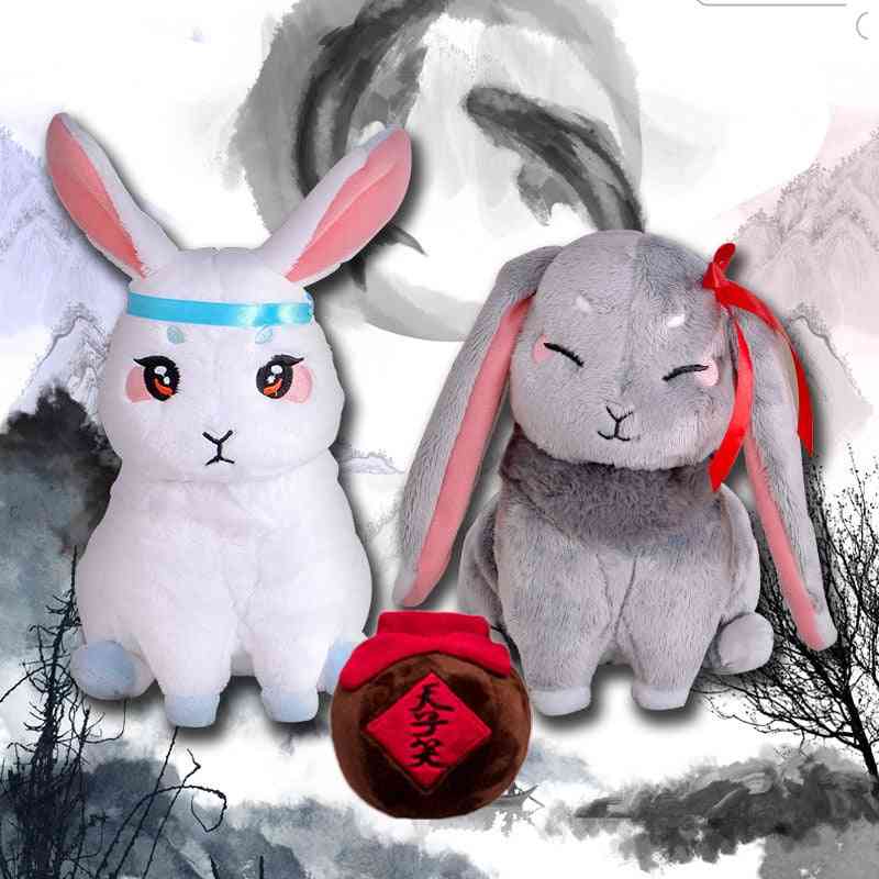 Bambola di peluche, coniglio ricamo cartone animato, cosplay, gioco e animazione derivati