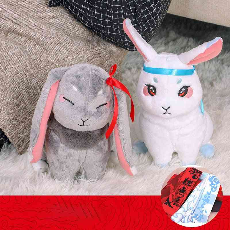 Bambola di peluche, coniglio ricamo cartone animato, cosplay, gioco e animazione derivati