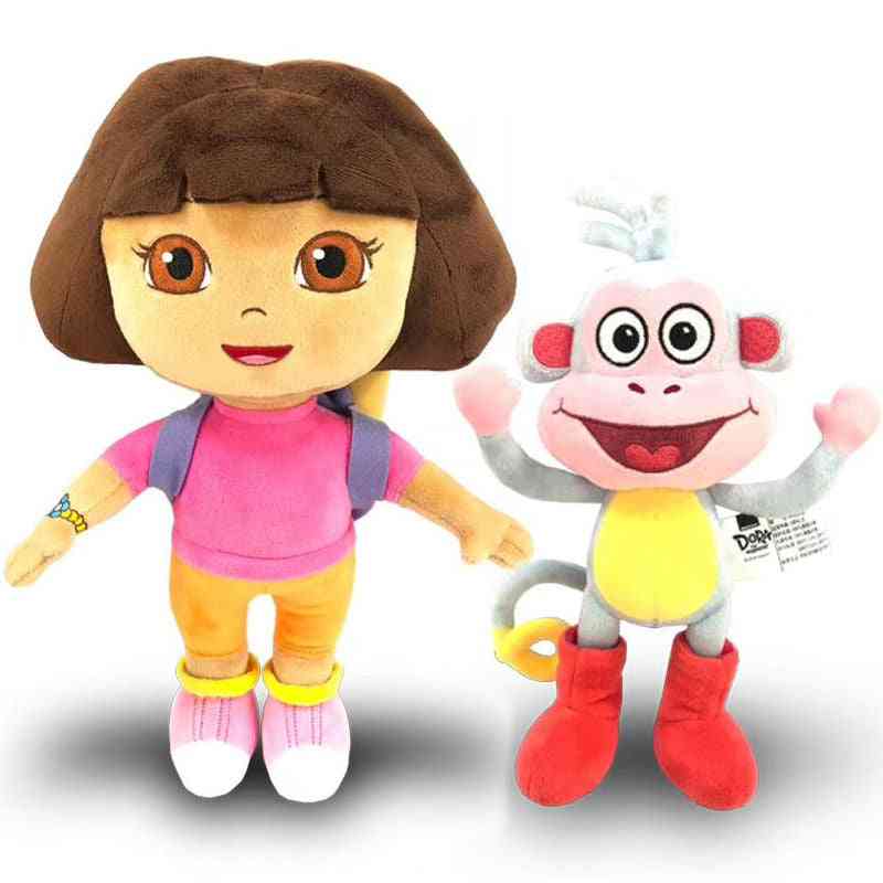 Dora explorer støvler swiper tegneserie plys blød udstoppet dukke, legetøj, fødselsdag julegave til børn
