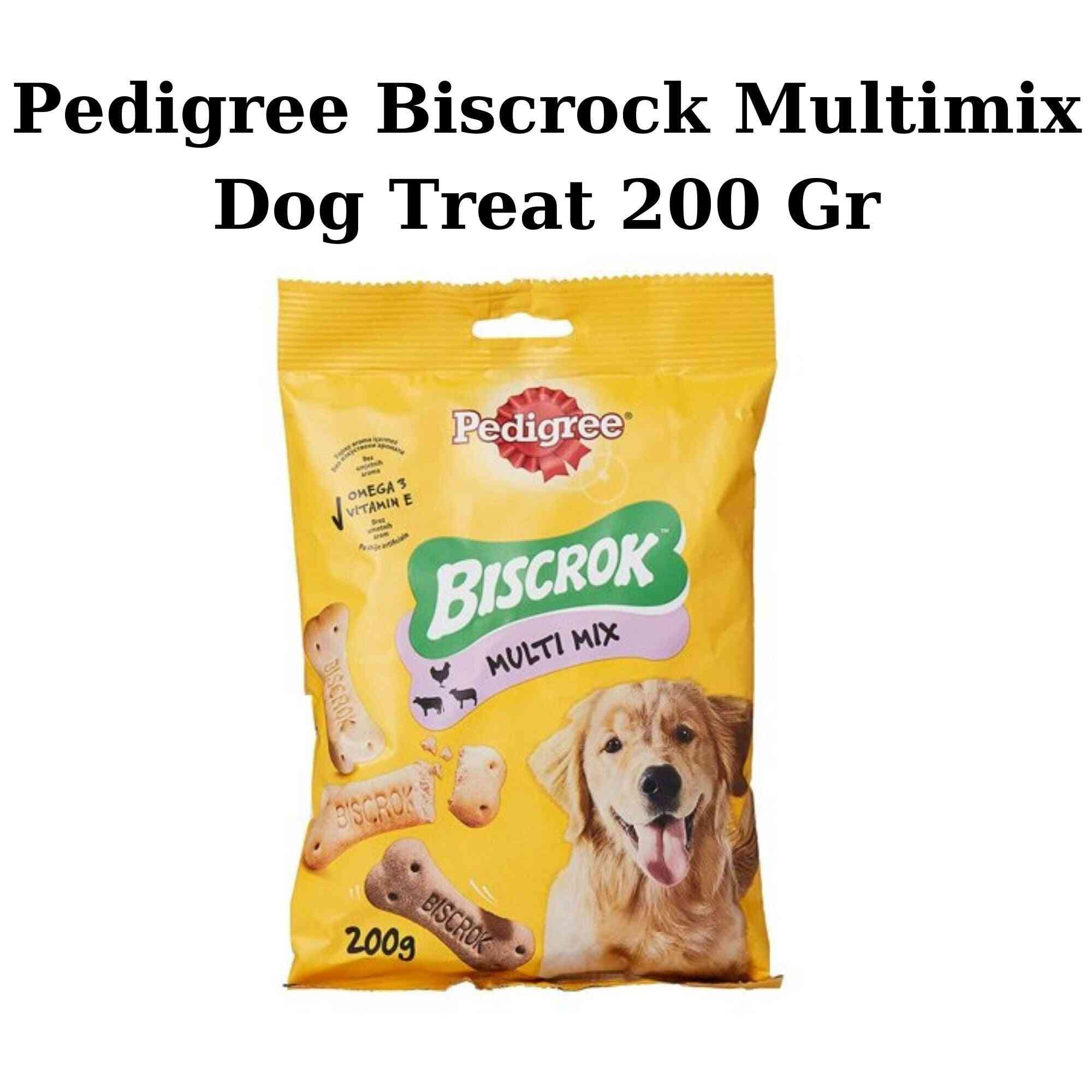 Multi Mix- Dog Treat With Omega-3, Vitamin-e, Minerals And Calcium Biscrok